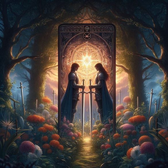 2 of Swords - Tarot Card