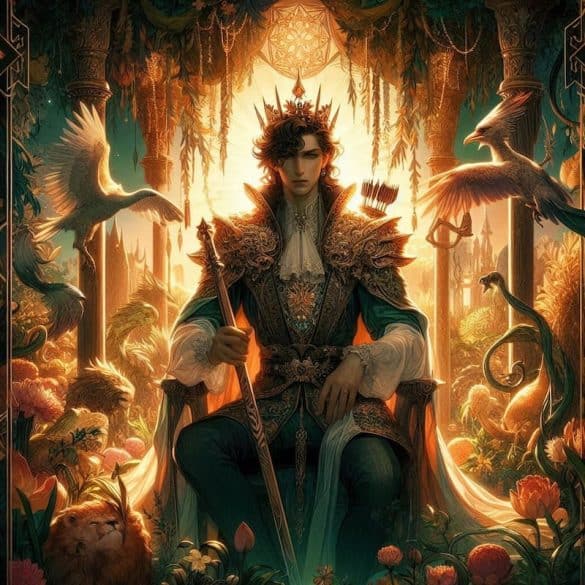 King of Wands - Tarot Card