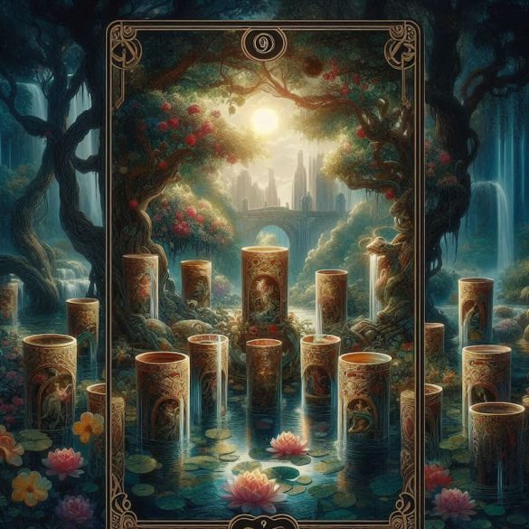 Nine of Cups - Tarot Card