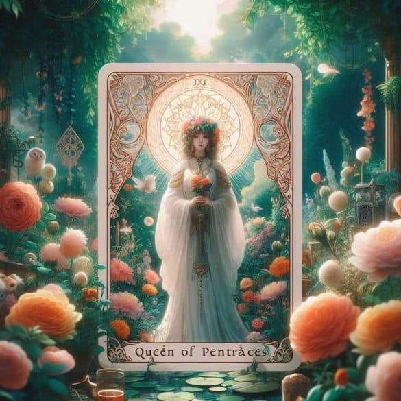 Queen of Pentacles - Tarot Card