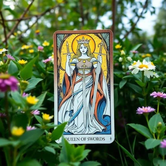 Queen of Swords - Tarot Card