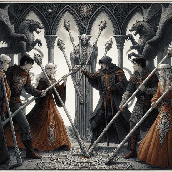 5 of Wands - Tarot Card Meanings & Interpretations | Oracle's Guide