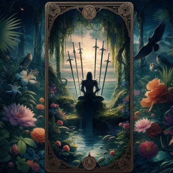 Six of Swords - Tarot Card