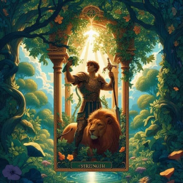 Strength - Tarot Card