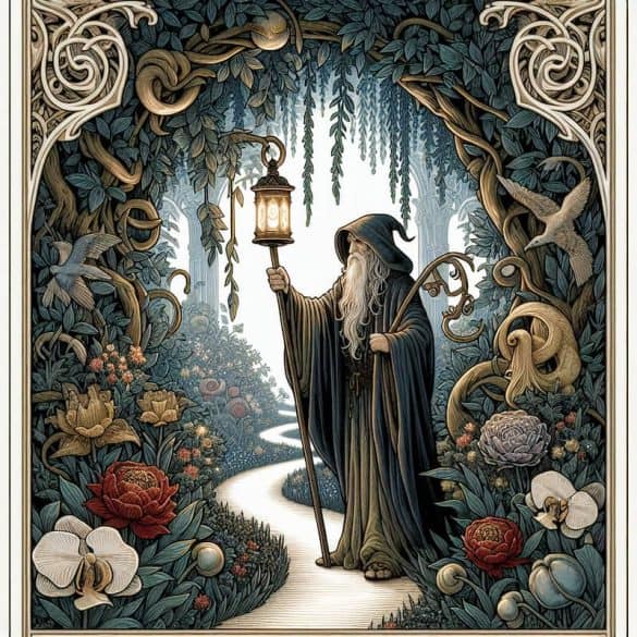The Hermit - Tarot Card