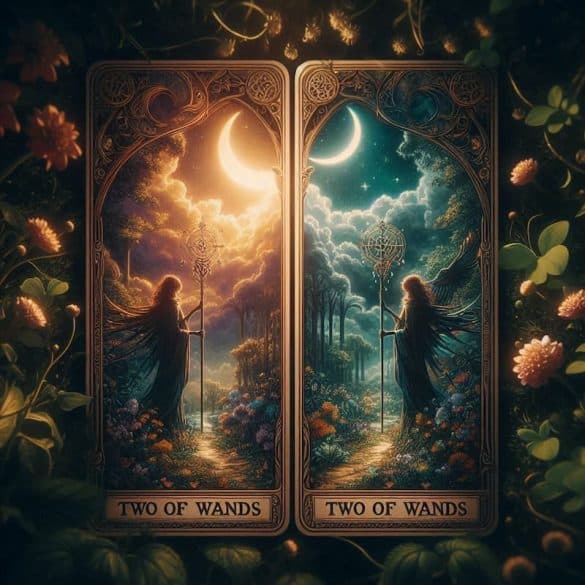 Two of Wands - Tarot Card